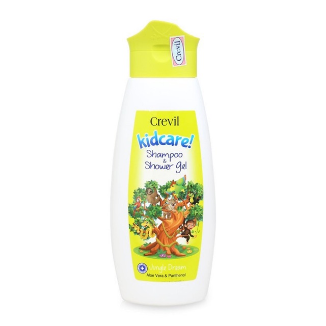 Crevil Kid care Shampoo & Shower Gel: Sữa tắm gội cho bé 2 trong 1