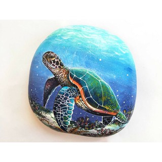 Đá Cuội Mỏng Dẹt Dùng Để Vẽ Tranh (Túi 1kg)