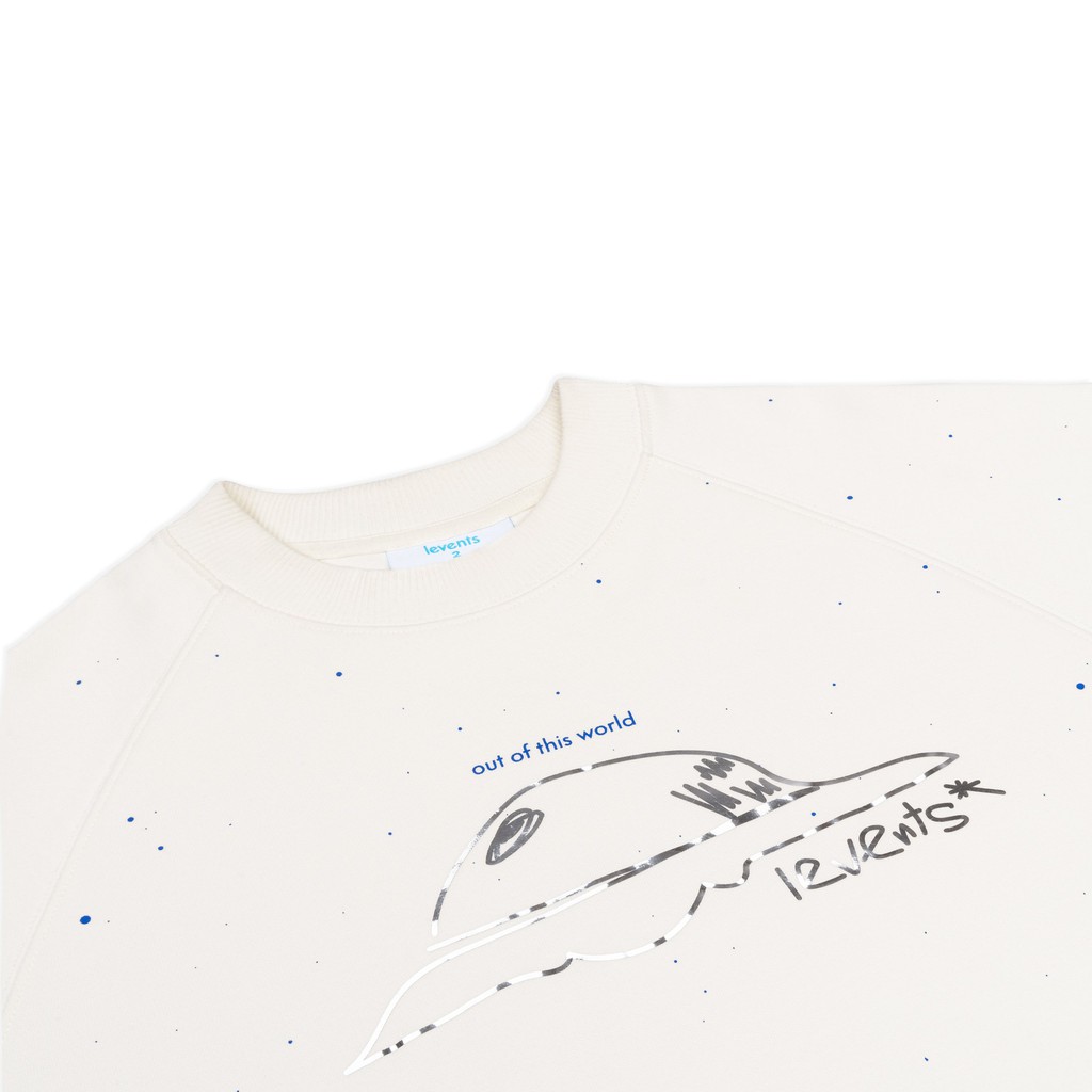 Áo nỉ LEVENTS Spaceship/ Cream | BigBuy360 - bigbuy360.vn