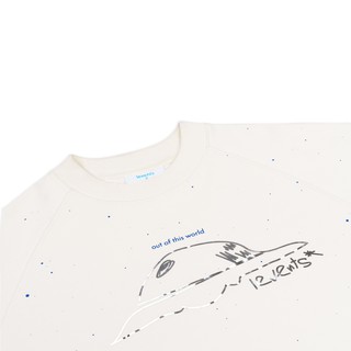 Áo nỉ LEVENTS Spaceship/ Cream