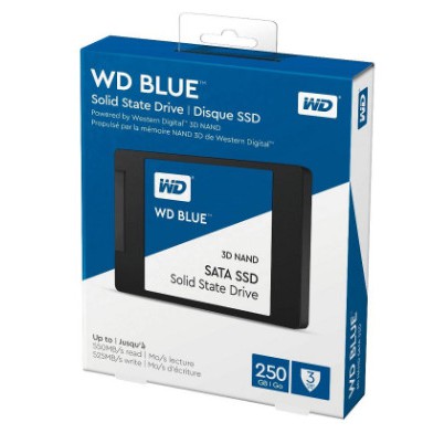 Ổ Cứng SSD WD Blue 3D NAND 250GB WDS250G2B0A (2.5 inch) | BigBuy360 - bigbuy360.vn