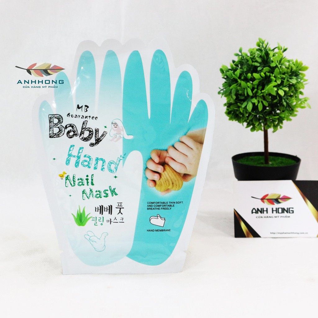 Mặt Nạ Ủ Tay Và Chân Baby Hand And Baby Foot Nail Mask