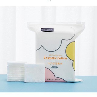 Bông Tẩy Trang 100% bông tự nhiên Maycreate Gói 200 Miếng