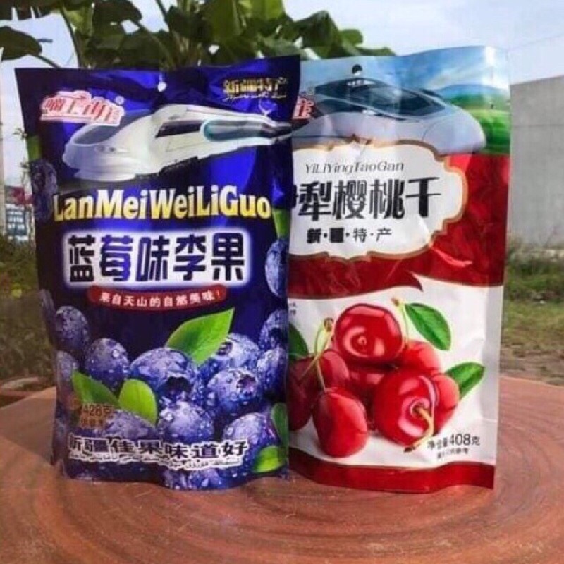 Ô mai cherry, Ô mai việt quất gói 428g