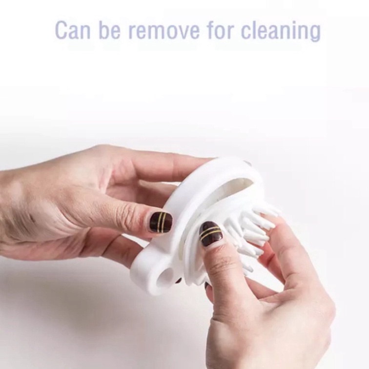Lược gội đầu bằng silicon mát xa da đầu giảm rụng kích thích mọc tóc - Lược masage chải đầu đa năng