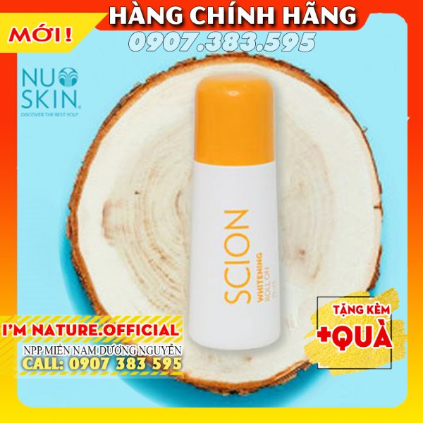 Lăn khử mùi trắng da Scion Nuskin 75ml (Mẫu Mới)