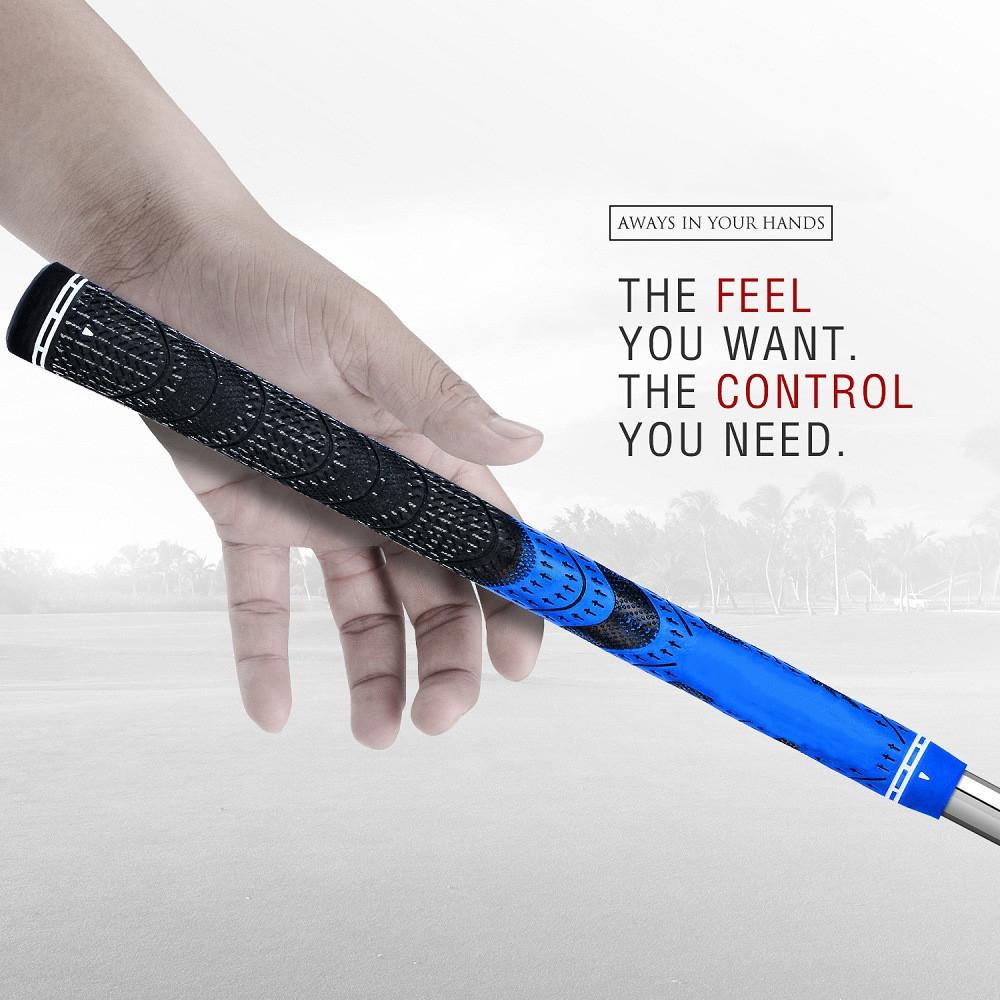 Tay Nắm Gậy Đánh Golf Bằng Cao Su Chống Sốc Chống Trượt Chống Mài Mòn Cao Cấp Nhiều Màu Sắc