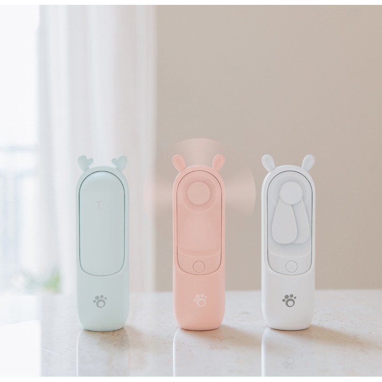 Quạt cầm tay Xiaomeng - Quạt cầm tay mini phun sương | BigBuy360 - bigbuy360.vn