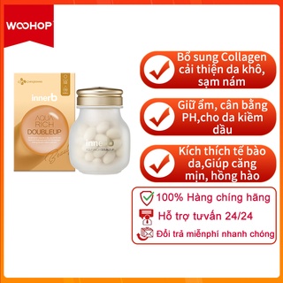Woohop viên uống cấp nước và collagen innerb aqua rich double up 70 viên