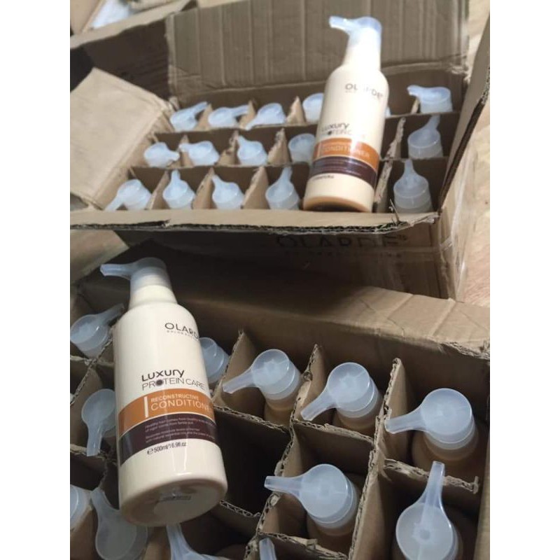 𝐁𝐨̣̂ 𝐝𝐚̂̀𝐮 𝐆𝐨̣̂𝐢 𝐱𝐚̉ #OLARDE - Siêu dưỡng chuyên sâu Protein Olarde 500ml x 2