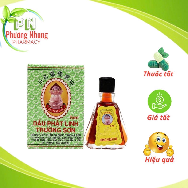 Dầu phật linh trường sơn lọ 5ml