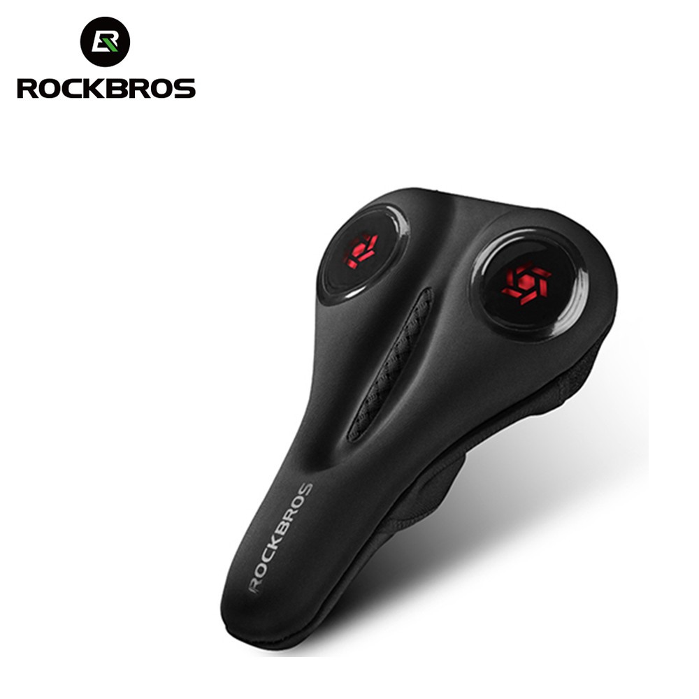 Tấm Bọc Yên Xe Đạp Bằng Silicon Dày Thoải Mái Hiệu Rockbros