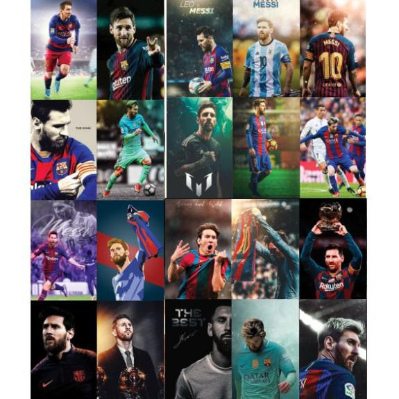 20 ảnh decal dán tường Messi