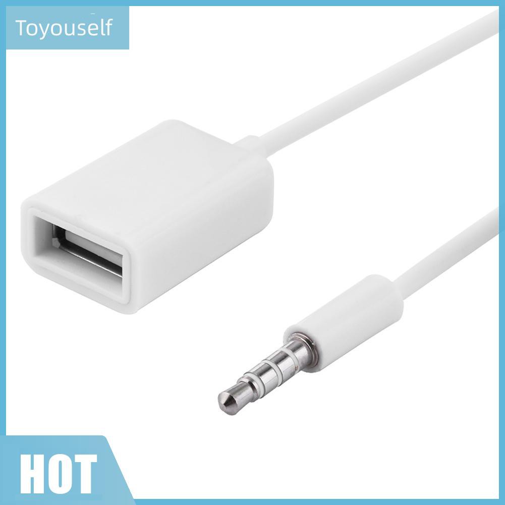 Dây Cáp Chuyển Đổi Âm Thanh Giắc Cắm 3.5mm Sang Cổng Usb 2.0 Type A