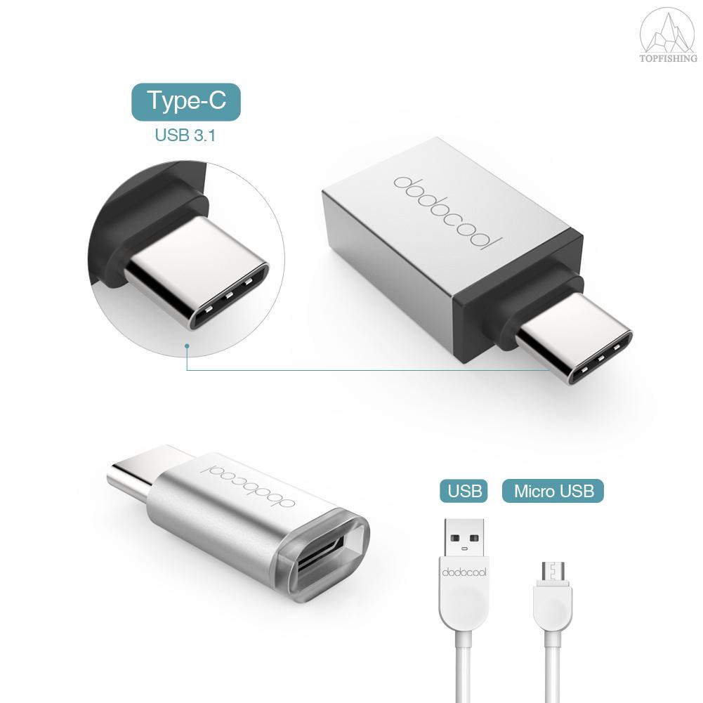 Tfh★dodocool USB Type-C to USB 3.0 Adapter Convert USB Type-C to USB 3.0 Connector for MacBook / ChromeBook Pixel / Nexu