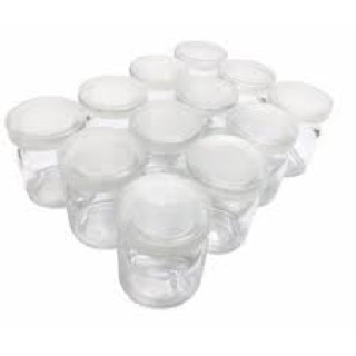 Hũ thuỷ tinh 100 ml làm sữa chua, pudding ...