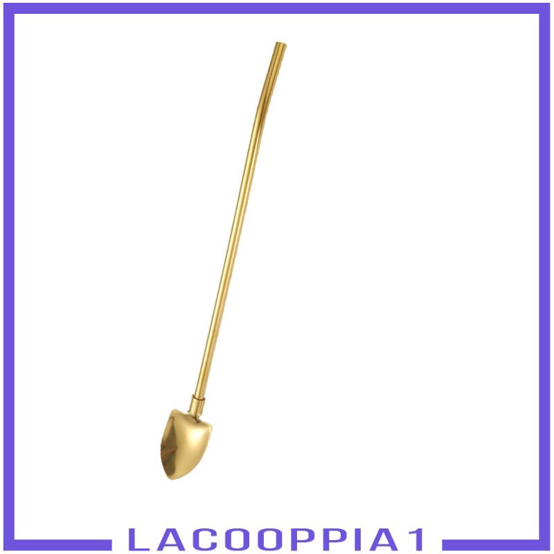 [Lacooppia1] Muỗng Khuấy Bằng Thép Không Gỉ Trọng Lượng Nhẹ Cho Trộn