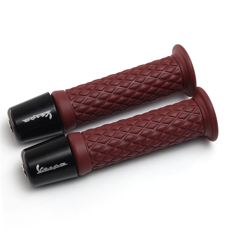 Cặp Phụ Kiện Tay Cầm Cao Su Cho vespa lt lx gts gtv 150 200 250 300 300ie