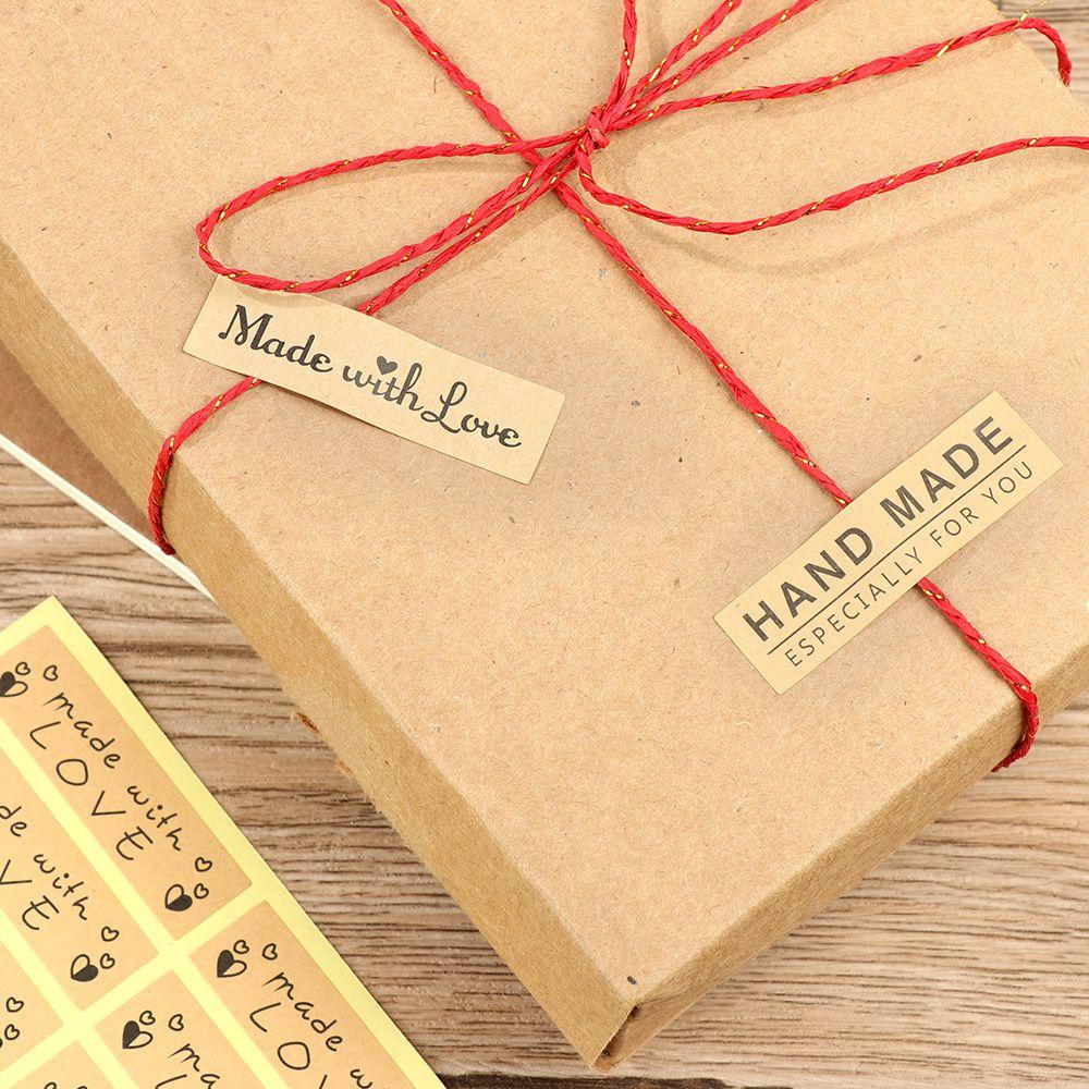 Set 10 Tấm Nhãn Dán &quot;Thank you&quot; DIY
