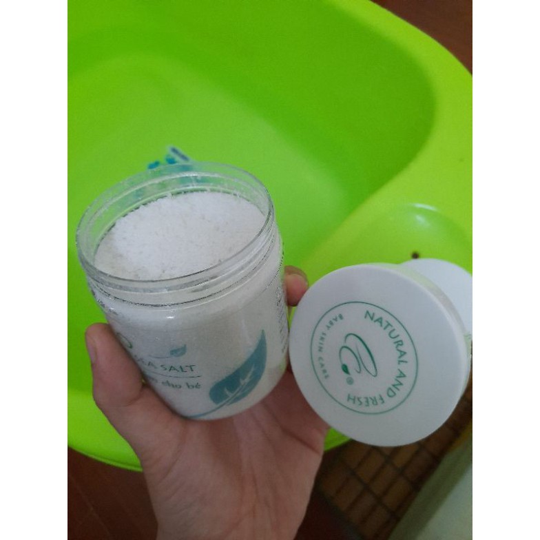 [Combo 3 tặng 1] Muối tám bé ECO - Muối tắm bé sinh dược Eco- muối tắm bé thảo dược - Tắm sạch rôm sảy mẩn ngứa