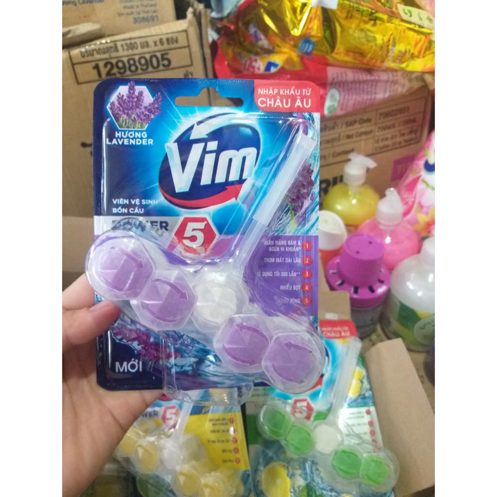 Viên Vệ Sinh Bồn Cầu Vim 55g