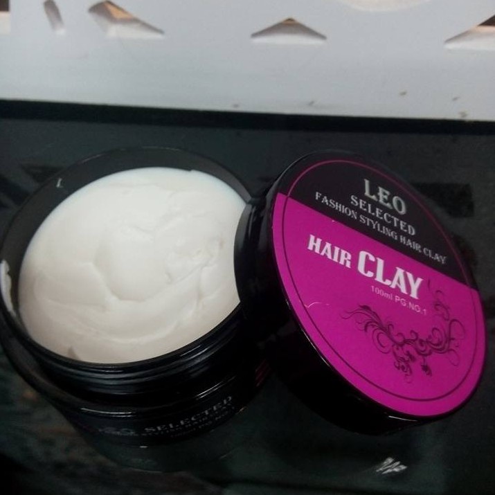 Sáp Vuốt Tóc Tạo Kiểu Giữ nếp lâu dài LEO Hair Clay Prosee 100g