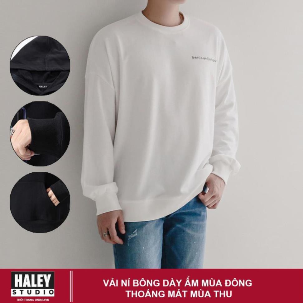 ⚡FREESHIP⚡Áo Sweater Hoa Cúc Nam Nữ Unisex phong cách Hàn Quốc mã HD11 Chất nỉ đẹp ấm - Tặng vòng xinh