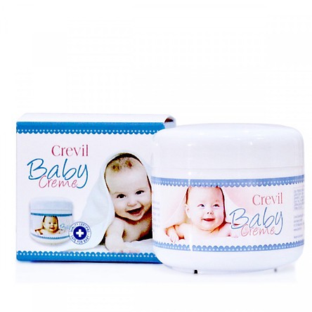 Kem Chống Hăm, Chống Nẻ, Bảo Vệ Da Trẻ Em Crevil Baby Cream 125ml