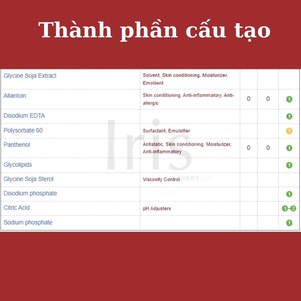 ✅ Tinh chất hỗ trợ giảm dầu, mờ thâm Niacinamide -The INKEY List