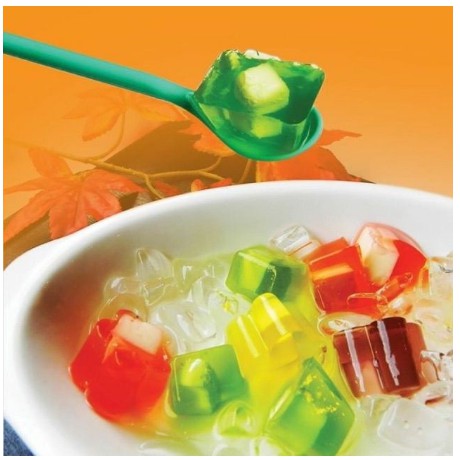 Bột rau câu dẻo Jelly hiệu Rovin Hoàng Yến 10gram/1 gói dùng làm món rau câu dẻo, rau câu dừa, rau câu 3D