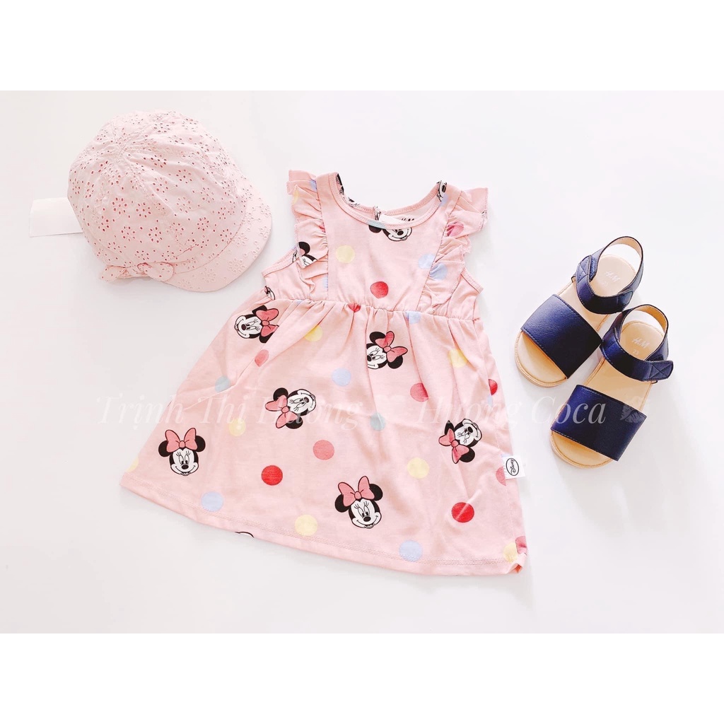 Váy cánh tiên mickey size 1,5-2y - H&M authentic