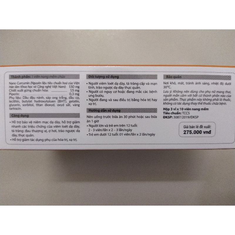 CUMARGOLD NEW : Hỗ Trợ Cho Người Bị Viêm Loét Dạ Dày, Ung Bướu.