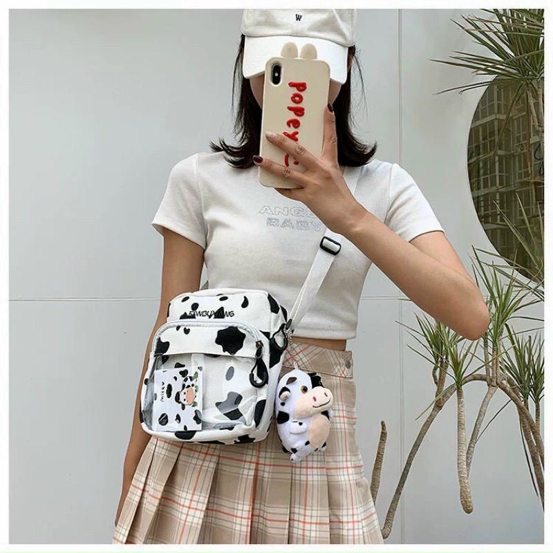 [Mã FAMAYWA2 giảm 10K đơn 50K] Túi đeo chéo BÒ SỮA siêu hot | BigBuy360 - bigbuy360.vn