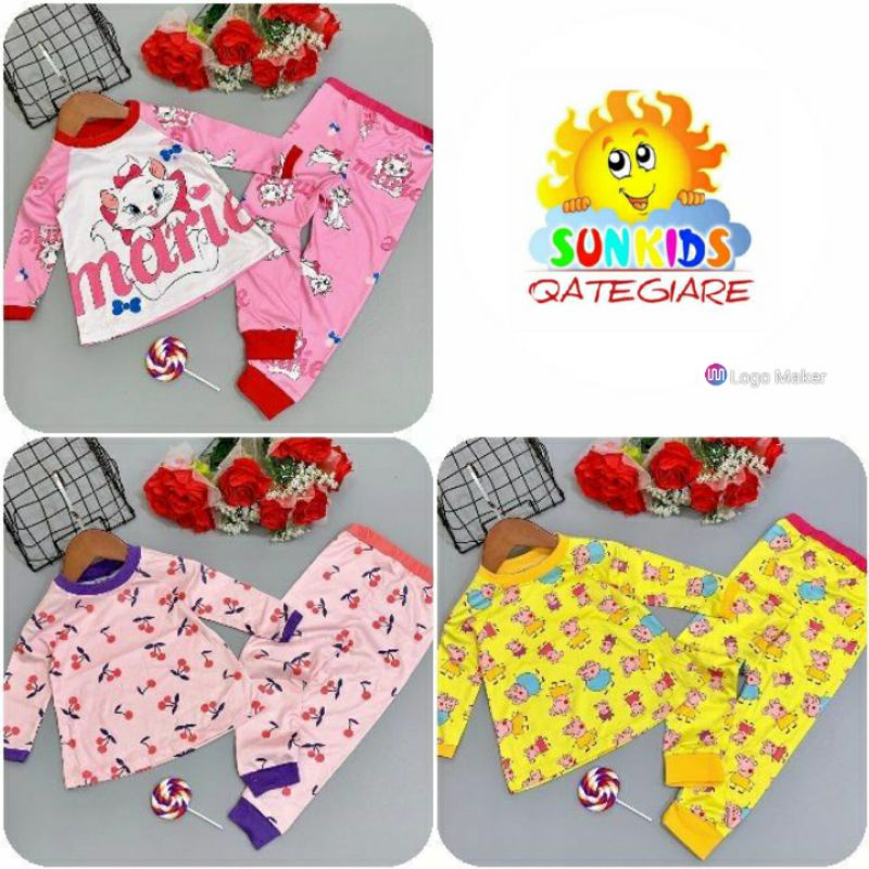 🔥TẬN GỐC🔥G37 (6kg-35kg) bộ quần áo tay dài bé gái size nhí đại & bộ bé sơ sinh .thun thái in 3d