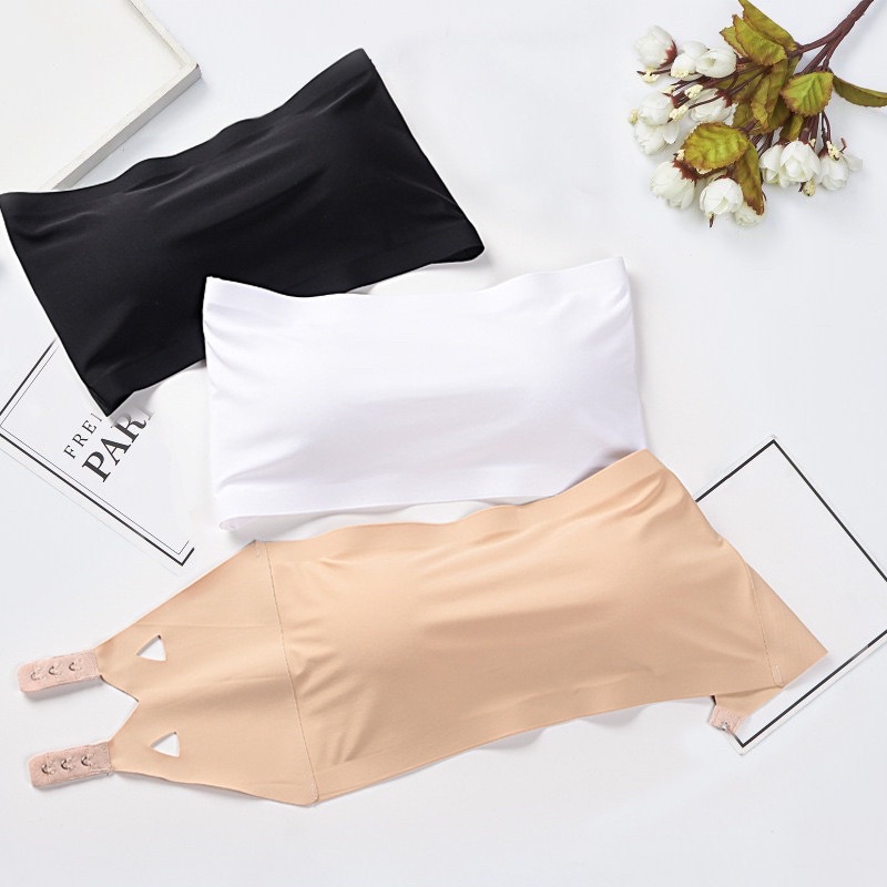 Áo Bra Đúc Su Trơn Không Dây Cài Sau 8883