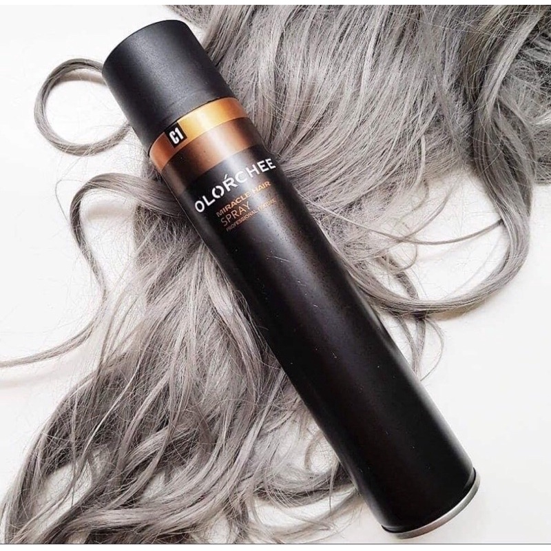 Gôm Xịt Tóc Cao Cấp Olorchee Miracle Hair Spray 350ml Hàng Chính Hãng