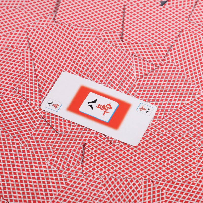 Bộ Thẻ Bài Chơi Mạt Chược Di Động Tiện Dụng Mang Đi Du Lịch