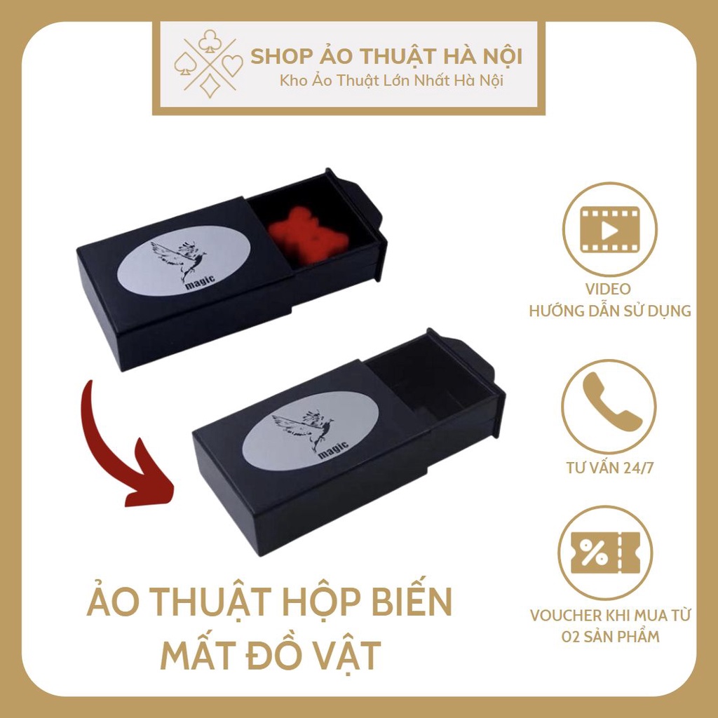 Đồ Chơi Ảo Thuật Chiếc Hộp Biến Mất Xuất Hiện Đồ Vật Thần Kì Độc Lạ Sáng Tạo Thông Minh Giá Rẻ Double Magic Box