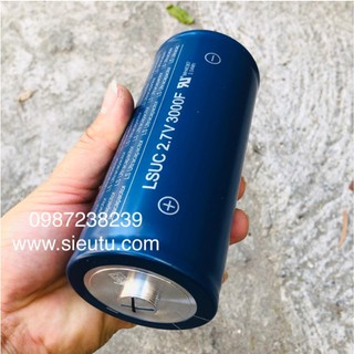 Siêu tụ điện LSUC 3000F 2.7V  Korea tháo máy