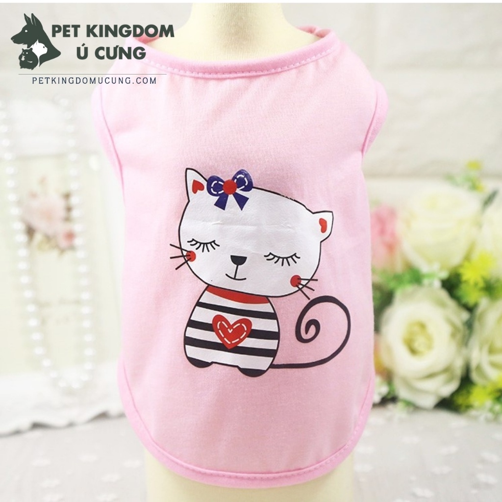 Áo Chó Mèo Ba Lỗ Mùa hè