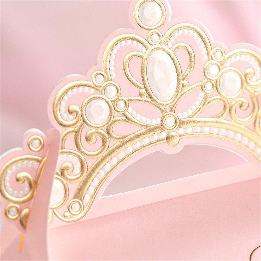 Túi Đựng Kẹo Hình Vương Miện Trang Trí Tiệc