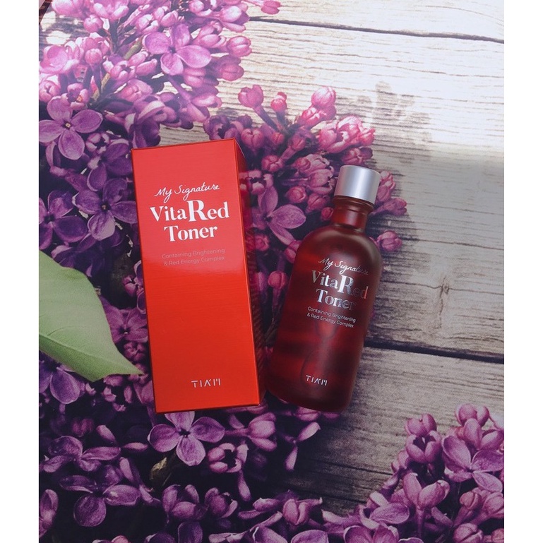 Nước Hoa Hồng Tiam My Signature Vita Red Toner