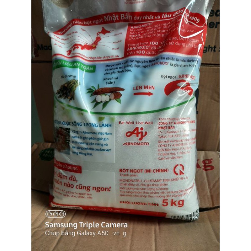 Bột ngọt AJMOTÔ 5kg combo4