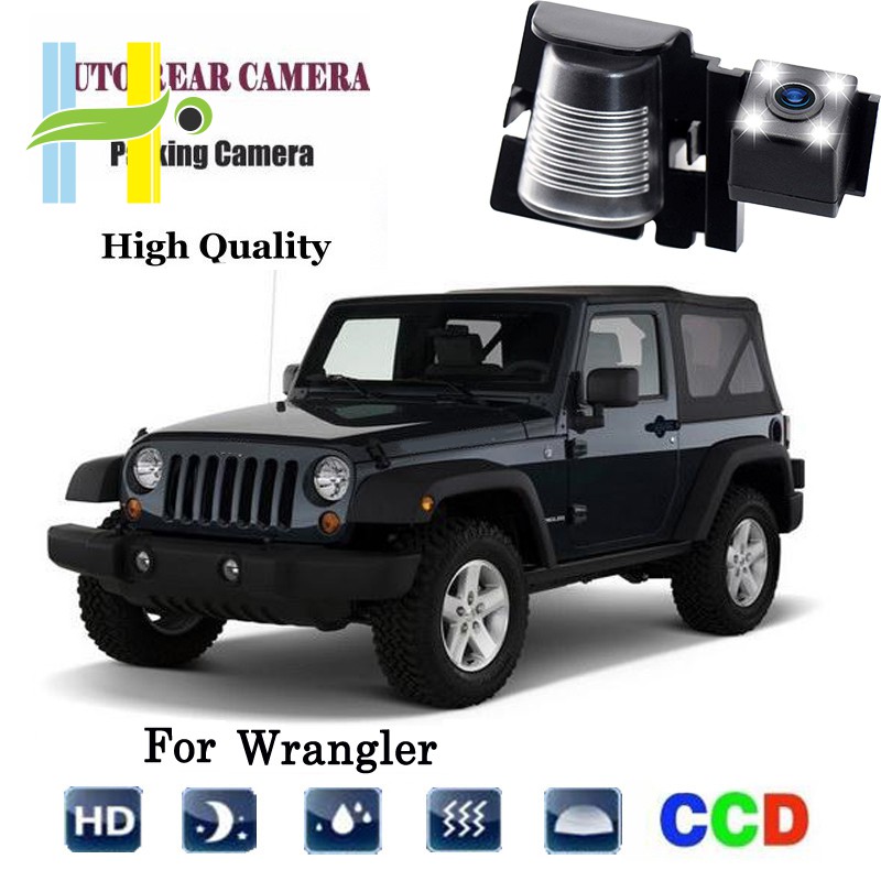 1 Bộ Camera Quan Sát Phía Sau Cho Xe Jeep Wrangler 2007-2018