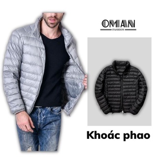 Áo Phao Lông Vũ Nam Siêu Nhẹ - Ấm Áp-Thiết kế basic, dáng ôm - Hàng VNXK