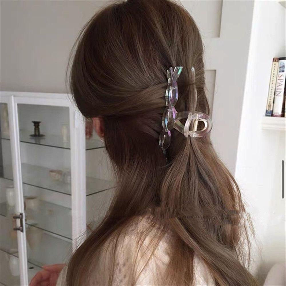 Kẹp Tóc Màu Trơn Đơn Giản Thời Trang Cho Nữ