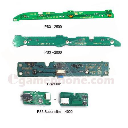 Mạch Nút Nguồn PS3 Slim Và Super Slim Các Dòng