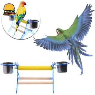 Cầu Đứng Bằng Gỗ Cho Vẹt