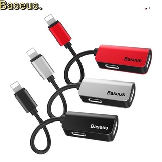 Jack chuyển đổi 2 cổng vừa nghe vừa sạc hỗ trợ míc baseus L37 hàng