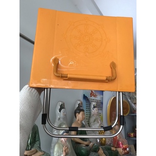 Kệ nhựa gấp chéo - kệ chân inox